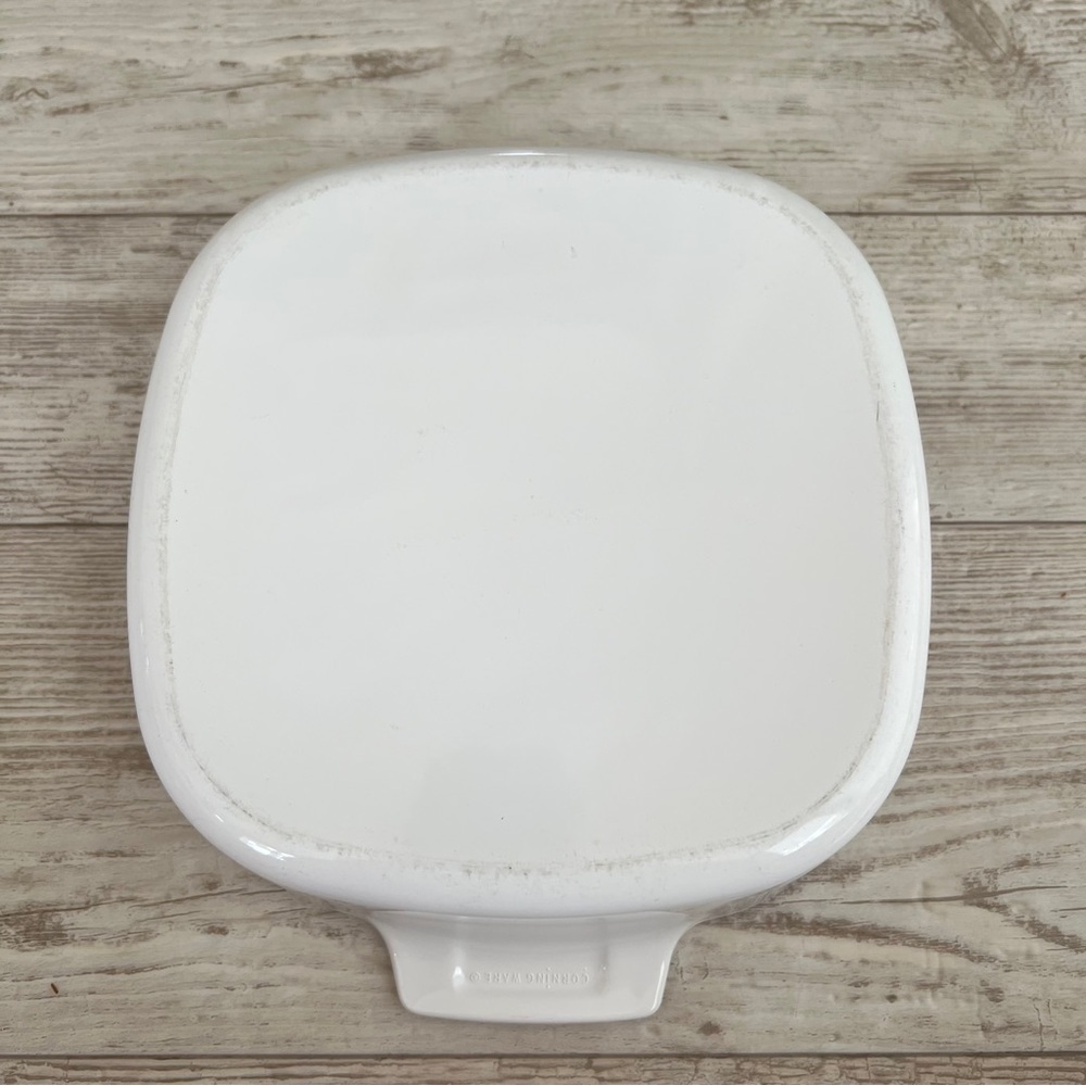 Vintage Corningware White and Blue Cornflower A-2-B Bakeware Dish 2 Liter - Picture 3 of 7